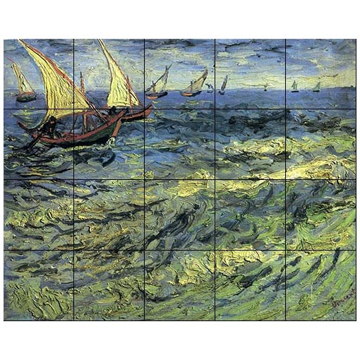 Van Gogh "Fishing Boats I"